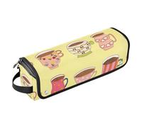 GuoChe Hair Tools Travel Bag with Heat Resistant Mat Curling Iron Travel Holder Storage Bag for Flat Irons, Straighteners, Curling Irons, Sweet Car & Purple Checkered