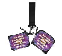 GuoChe It's Okay If The Thing You Do Today Is Breathe Women's Coin Purses