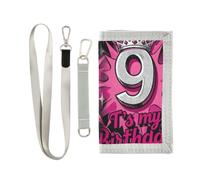 GuoChe Kids Card Holder Lanyard Wallet It's My Birthday Jahre alte