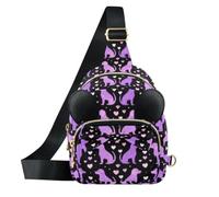 GuoChe Kids Crossbody Bag for Girls | Shoulder Purse with Ear Decor German Shepherd Mom Blush Pattern Women