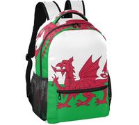 GuoChe Large Backpack Modern Style Twill Weave Fabric Adjustable Shoulder Straps for Boys Girls for Travel