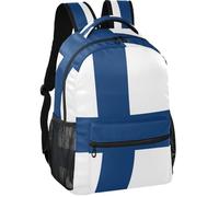 GuoChe Large Backpack Modern Style Twill Weave Fabric Adjustable Shoulder Straps for Boys Girls for Travel