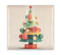 GuoChe Leather Car Registration & Insurance Card Holder Men Women vehicle Glove Box Organizer for Driver License, Cards & Essential Documents Cute_christmas_tree_disney_style_1_1