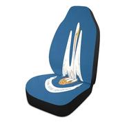 GuoChe Louisiana State Flag Decorative Car Seat Covers for Auto Essentials Front Car Seat Covers funda para asiento de carro Set of 2