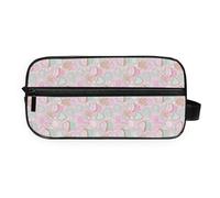 GuoChe Makeup Bag All-in-One Storage Simple Stylish Makeup/Shaving/Toiletry Storage Blush Candy Christmas Seamless Pattern