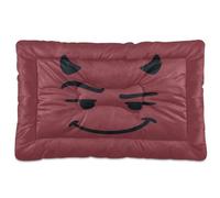 GuoChe Mischievous Devil Look Washable Pet Mattress Soft Comfortable Anti-Slip Bottom for Medium/Large Dogs 36" x 24"