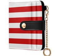 GuoChe National Flag Of Lebanon Ladies Slim Foldable Wallet Convenient PU Leather Wallet With Card Slots for Women, National Flag of Liberia, One Size, Modern