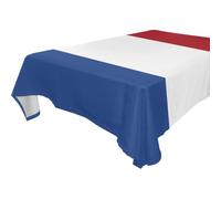 GuoChe National Flag of The Netherlands Rectangle Cloth Tablecloth 54x72 Folding Table Skirt for Farm Round Table Decor