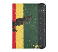 GuoChe National Vietnam War Veterans Day Army Leather Auto Registration Insurance & ID Card Holder Car Essentials for Driver License, Cards & Essential Documents Men Women Premium Leather