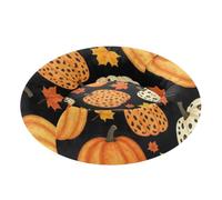 GuoChe Pet Cat Beds Leopard Pumpkin Fall Seamless