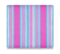 GuoChe Premium Leather Car Registration and Insurance Card Holder Men Women Prefect Car Essentials Wallet for Cards, Essential Document, Driver License Vehicle Paperwork Pink Blue Stripes