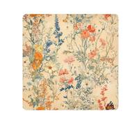 GuoChe Protective Cosmetics Pouchs Cloth Spring Cute Flowers Rustic Cosmetic Organizer Wrap Camera Lens Cloth Wrapper Cosmetic Organizers For Travel 17.7 X 17.7, spring cute Flowers rustic37,