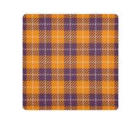 GuoChe Protective Toiletries Pouchs Cloth Plaid Yellow Purple Fall Cosmetic Organizer Wrap Camera Lens Cloth Wrapper Makeup For Women 17.7 X 17.7, Buffalo Plaid Check Tartan Scotland yellow Fall,