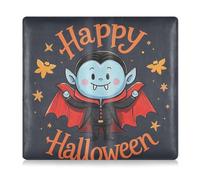GuoChe Pu Leather Car Registration and Insurance Holder Men Women Truck Accessories for any Car, Truck, Motorcycle, Trailer or Boat Happy Halloween Cartoon Cute Vampire