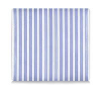 GuoChe Pu Leather Car Registration and Insurance Holder Men Women Wallet Accessories Case for Cards, Essential Document Driver License Blue and White Stripes