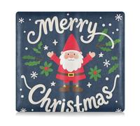 GuoChe Pu Leather Car Registration & Insurance Card Holder Men Women Prefect Car Essentials Wallet for ID, Driver's License, Key Contact Information Cards Merry Christmas Cartoon Dwarfs