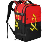 GuoChe Rucksack durables Fabric 20L Capacity with Multi Compartments for Commute, National Flag of Angola, One Size, Basic-multipurpose-backpacks