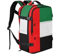 GuoChe Rucksack durables Fabric 20L Capacity with Multi Compartments for Commute, National Flag of the United Arab Emirates, One Size, Basic-multipurpose-backpacks