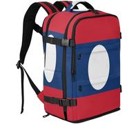 GuoChe Rucksack Twill Tote Fabric 20L Capacity with Breathable Back Panel for Shopping, National Flag of Kazakhstan, One Size, Basic-multipurpose-backpacks