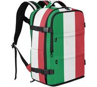 GuoChe Rucksack Twill Tote Fabric 20L Capacity with Breathable Back Panel for Shopping, National Flag of Italy, One Size, Basic-multipurpose-backpacks