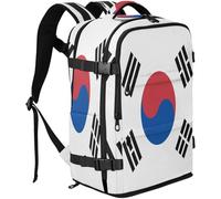 GuoChe Rucksack Twill Tote Fabric 20L Capacity with Breathable Back Panel for Shopping, National Flag of the Democratic People's Republic, One Size, Basic-multipurpose-backpacks