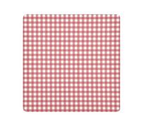 GuoChe Self-Adhesive Cosmetic Pouchs Cloth Red Buffalo Plaid Scotland Cosmetic Organizer Wrap Camera Lens Cloth Wrapper For Organization 17.7 X 17.7, Gingham red Buffalo Plaid Tartan Check Scotland,