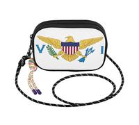 GuoChe Sling Purse Crossbody Men Beauty with Adjustable Strap Side Bags Have a meal, Us Virgin Islands Flag, One Size