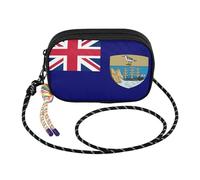 GuoChe Small Crossbody Purse for Women Practical with Credit Card Slots Cell Phone Purse Have a meal, Flag of South Georgia and the South Sandwich, One Size