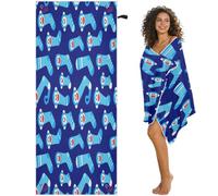 GuoChe Sock Monkeys Cute Animals Monkey Lover Pattern Blue Magnetic Oversized