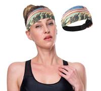 GuoChe Soldiers Marching in Parade Non-Slip Athletic Headband Women Elastic Hairbands for Running Running Washing Face Yoga