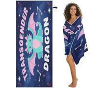 GuoChe Space Galaxy Transgender Dragon Pride Flag Cute Trans Love Magnetic Beach