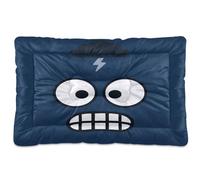 GuoChe Storm Cloud Anxious Look Washable Dog Crate Mat Non-Slip Soft Comfortable for Large Jumbo Medium Small Dogs 36" x 24"