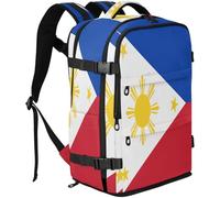 GuoChe Travel Backpack durables Fabric 20L Capacity with Multi Compartments for College Students, National Flag of the Philippines, One Size, Basic-multipurpose-backpacks