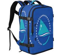 GuoChe Travel Backpack durables Fabric 20L Capacity with Multi Compartments for College Students, National Flag of the Federated States of, One Size, Basic-multipurpose-backpacks