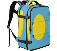 GuoChe Travel Backpack durables Fabric 20L Capacity with Multi Compartments for College Students, National Flag of Palau, One Size, Basic-multipurpose-backpacks