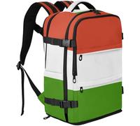 GuoChe Travel Backpack Water Resistant 20L Capacity with Multi Compartments for Business Trip, National Flag of Madagascar, One Size, Basic-multipurpose-backpacks