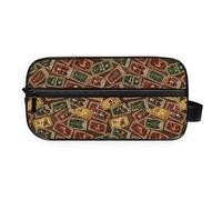 GuoChe Travel Organizer Bag Large Capacity Simple Stylish for Women & Men Merry Christmas Red Tarot Cards