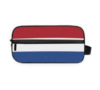 GuoChe Travel Toiletry Bag All-in-One Storage Full Printed Design for Business Trip, National Flag of the Netherlands, One Size, Colorful