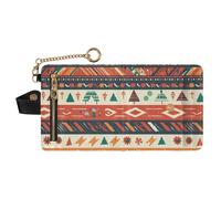 GuoChe Ugly Sweater Merry Christmas Women's Folding Wallet For Women Convenient PU Leather Wallet With Card Slots for Women