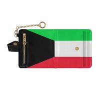 GuoChe Women's Folding Wallet Portable PU Leather Folding Wallet for Girls Women Ladies, National Flag of the Republic of Korea, One Size, Modern