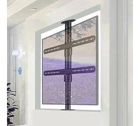 GUODDM Full Motion Rotation Tilt Swivel TV Mount - LCD 360 Degree, Floor Stand Partition Rotating Frame, LED Cabinet Base, Partition Wall Bracket(595-850mm)