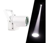 GUODDM Mini Led Spotlight - LED Pinspot Light, Pin Spots Motor Party Light, 3W White Stage Spot for Mirror Ball, KTV and Bar Stage Lighting(Yellow,B)