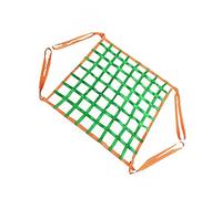GUODDM Nylon Lifting Sling Net, Lifting Net, Cargo Net, Flat Webbing Net, Cargo Hanging Net, Hanging Cargo Net, Bungee Net Climbing Net Stair Safety Net, Tear Resistant Cargo Handling Tools