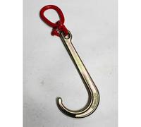 GUODDM Obstacle car 5T Long Shank J Hook - J Type Hanging Chain Hook, Breakdown Car Trailer Hook, Transport Tow Chain Galvanized Safety Hook For Car Wrecker Recovery,15 Inches Breakdown car