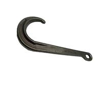 GUODDM Obstacle car 5T Long Shank J Hook, J Type Hanging Chain Hook, Transport Tow Chain Galvanized Safety Hook For Car Wrecker Recovery Breakdown car(Single hook)