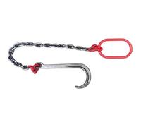 GUODDM Obstacle car J Tow Hook, Hanging Chain Hook 4T Brake Rope Trolley Rope Transport Chain, J Type Trailer Hook - Truck Hook Up Lanyard, High Strength Rescue Vehicle Accessories Breakdown car(A)