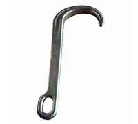 GUODDM Obstacle car Trailer Hook - J Type Hanging Chain Double Hook, 4T/5T Transport Tow Chain Truck Hook Up Lanyard Breakdown car(B1)