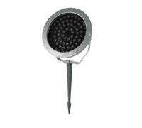 GUODDM Outdoor Waterproof Tree Spotlight, LED Floodlight, Colorful Ground-Mounted Lights, Landscape Lawn Greening Courtyard Light，Floor Socket Or Base(A-RGB,66W)