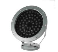 GUODDM Outdoor Waterproof Tree Spotlight, LED Floodlight, Colorful Ground-Mounted Lights, Landscape Lawn Greening Courtyard Light，Floor Socket Or Base(B-RGB,110W)