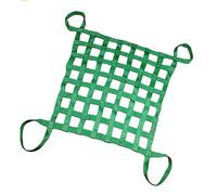 GUODDM Polyester Lifting Cargo Net - Sling Hoisting Net ，Cargo Hanging Bag Lifting Straps, Security Climbing Net, Loading And Unloading Stool(1 X 1M/Mesh 10cm/Load 500kg)